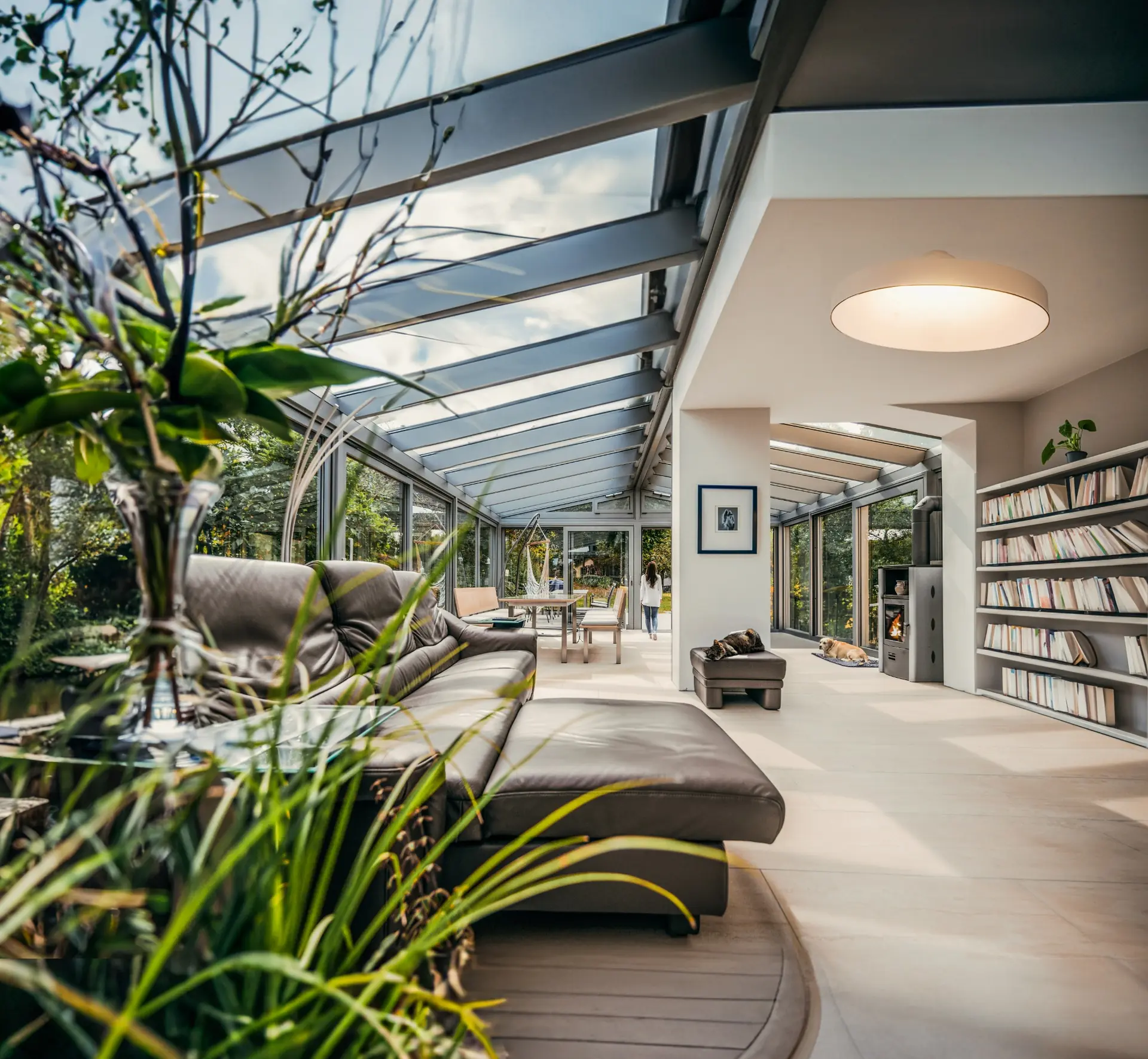 HAWAII 80 - 2.0 10 Großzügiger Wintergarten als heller Wohnraum