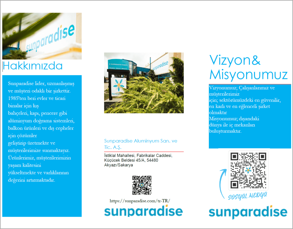 Sunparadise Brosur
